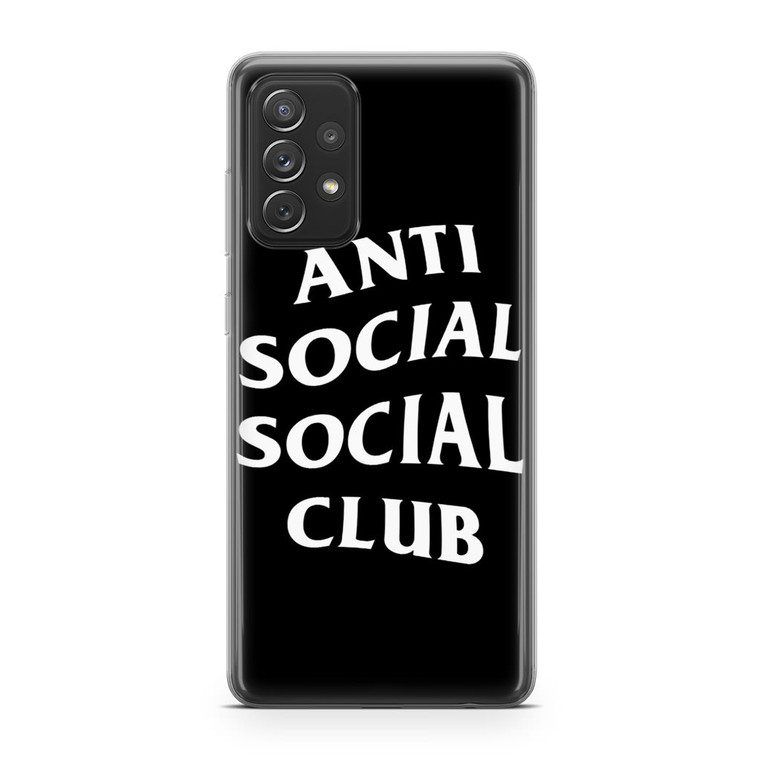 Anti Social Social Club Black Samsung Galaxy A52 Case