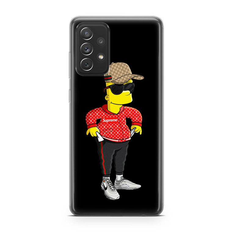 Bart Super Hypebeast LV Sup Samsung Galaxy A52 Case