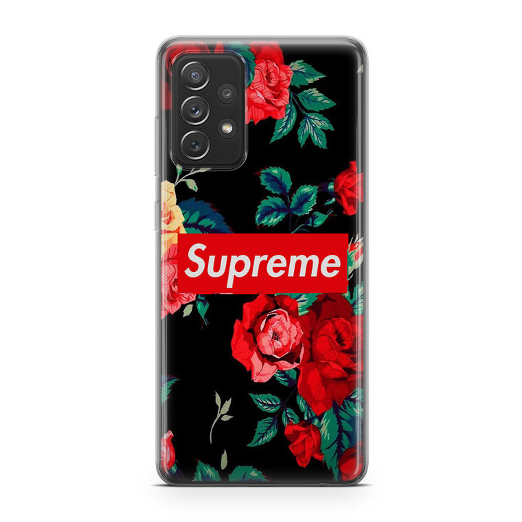 Supreme Rose Flower Samsung Galaxy A52 Case