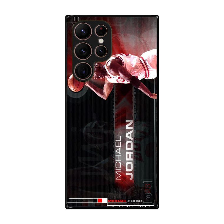 Michael Jordan NBA Legend Samsung Galaxy S22 Ultra Case