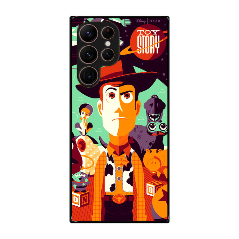 Toy Story Vintage Poster Samsung Galaxy S22 Ultra Case