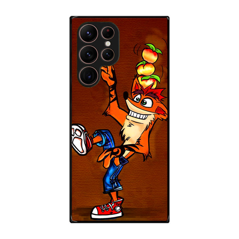 Crash Bandicoot Naughty Dog Samsung Galaxy S22 Ultra Case