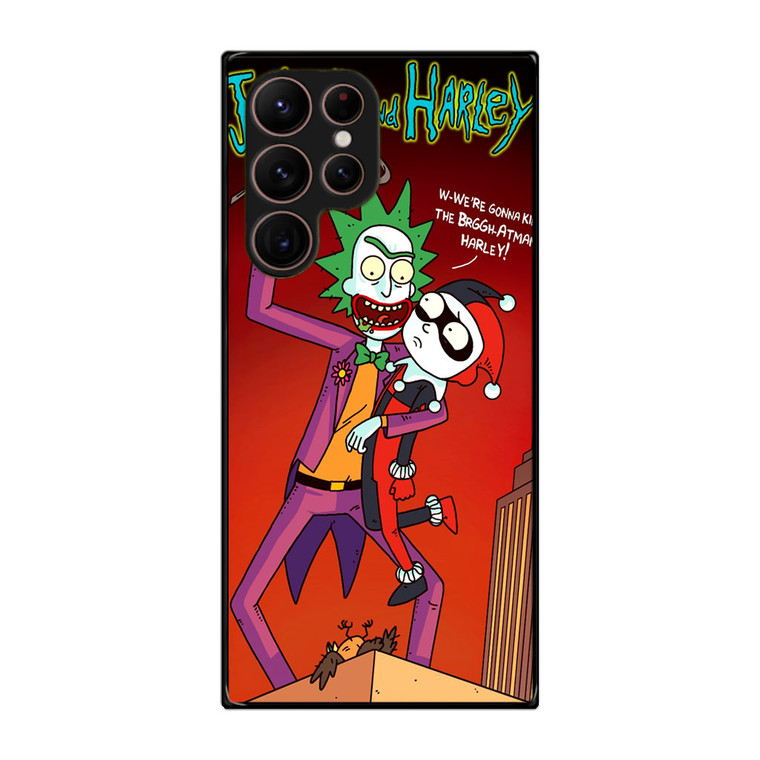 Rick And Morty Joker and Harley Samsung Galaxy S22 Ultra Case