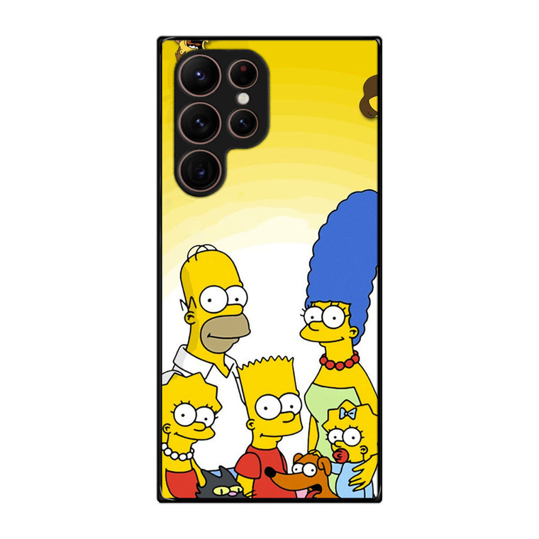 Simpsons Family Samsung Galaxy S22 Ultra Case