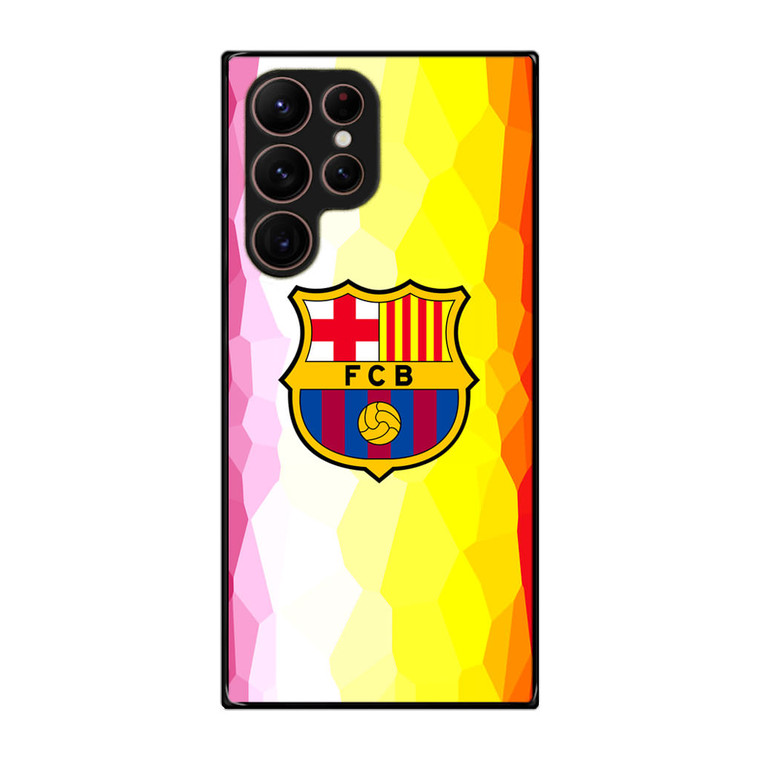 FC Barcelona Mozaic Samsung Galaxy S22 Ultra Case