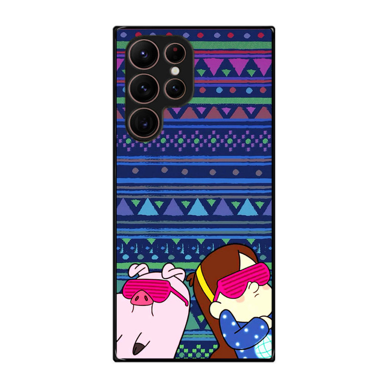Gravity Falls Waddles And Mabel Samsung Galaxy S22 Ultra Case