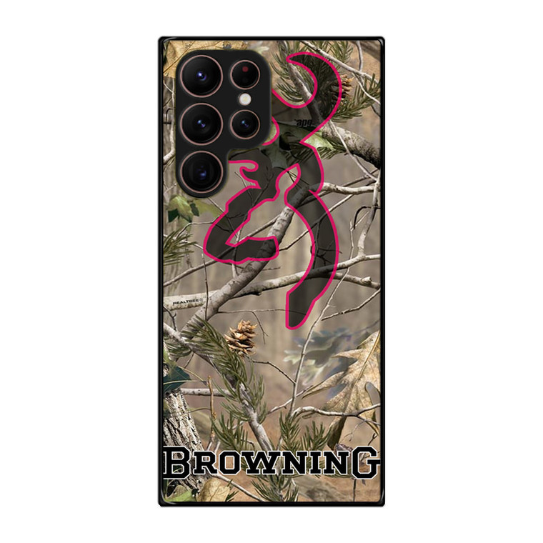 Browning Deer Camo Samsung Galaxy S22 Ultra Case