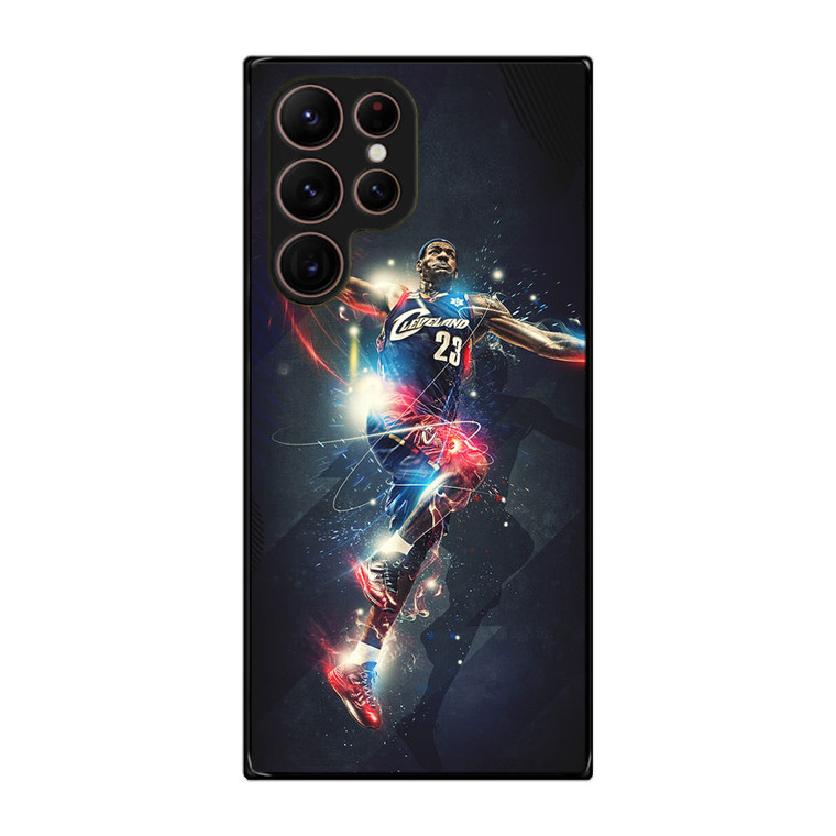 Lebron James Three Point Samsung Galaxy S22 Ultra Case