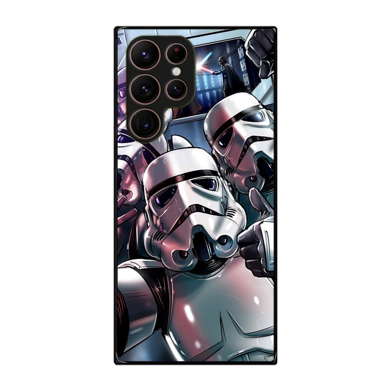 Star Wars Stormtrooper Selfie Samsung Galaxy S22 Ultra Case