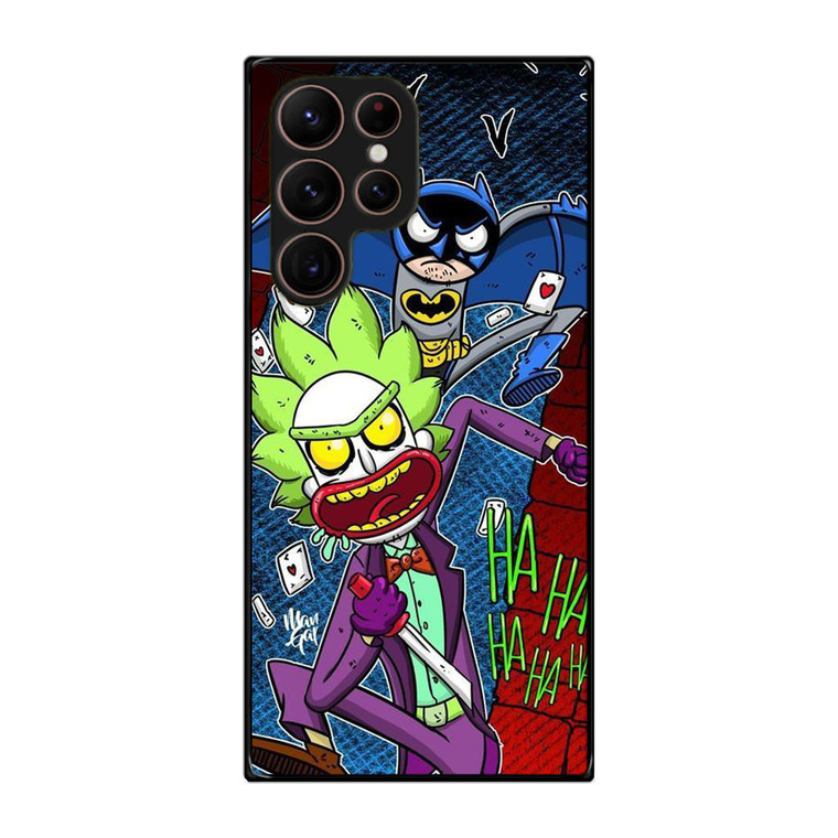 Rick and Morty Joker Batman Samsung Galaxy S22 Ultra Case