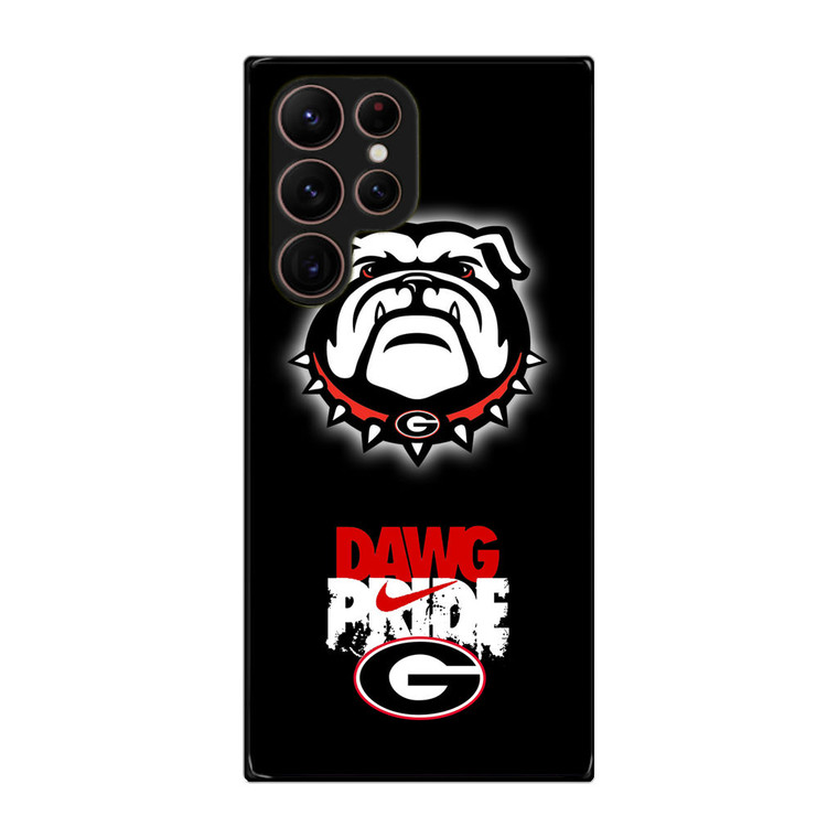 University Georgia Bulldogs Samsung Galaxy S22 Ultra Case