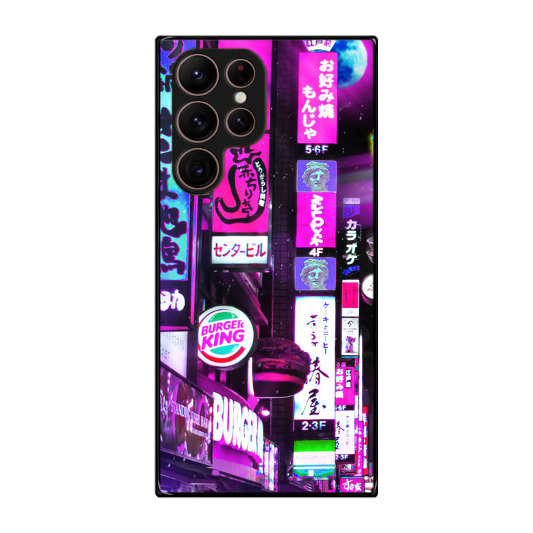 Vaporwave Samsung Galaxy S22 Ultra Case