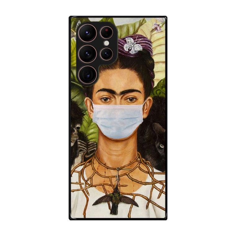 Frida Kahlo Wear Mask Samsung Galaxy S22 Ultra Case
