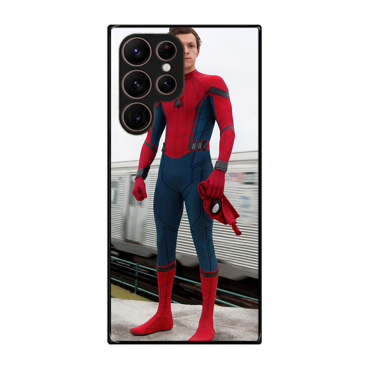 Spiderman Homecoming Tom Holland Samsung Galaxy S22 Ultra Case