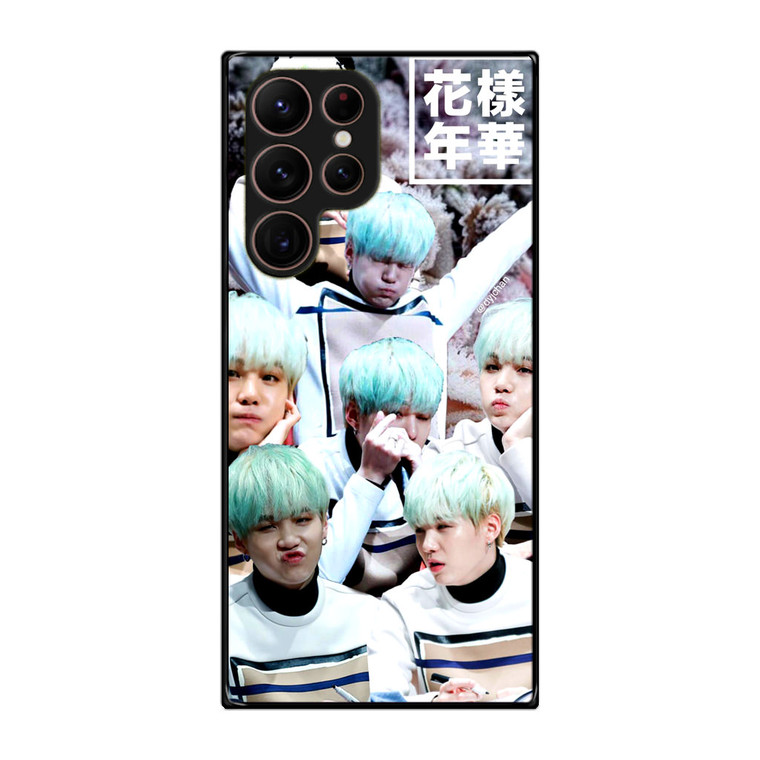 BTS Suga Collage Samsung Galaxy S22 Ultra Case