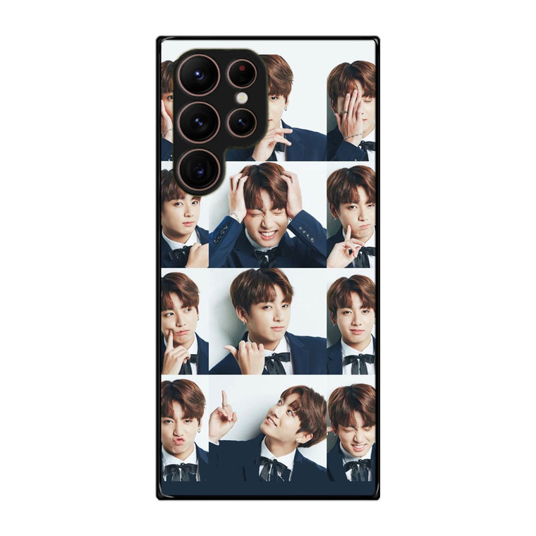 Jungkook Collage Samsung Galaxy S22 Ultra Case