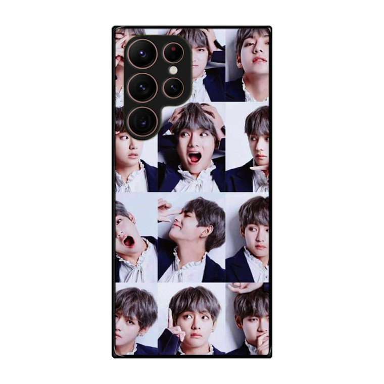 Kim Tae Hyung Collage Samsung Galaxy S22 Ultra Case