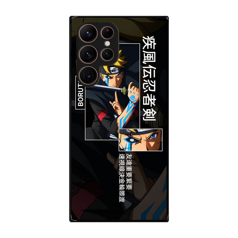 Boruto Uzumaki Anime Samsung Galaxy S22 Ultra Case