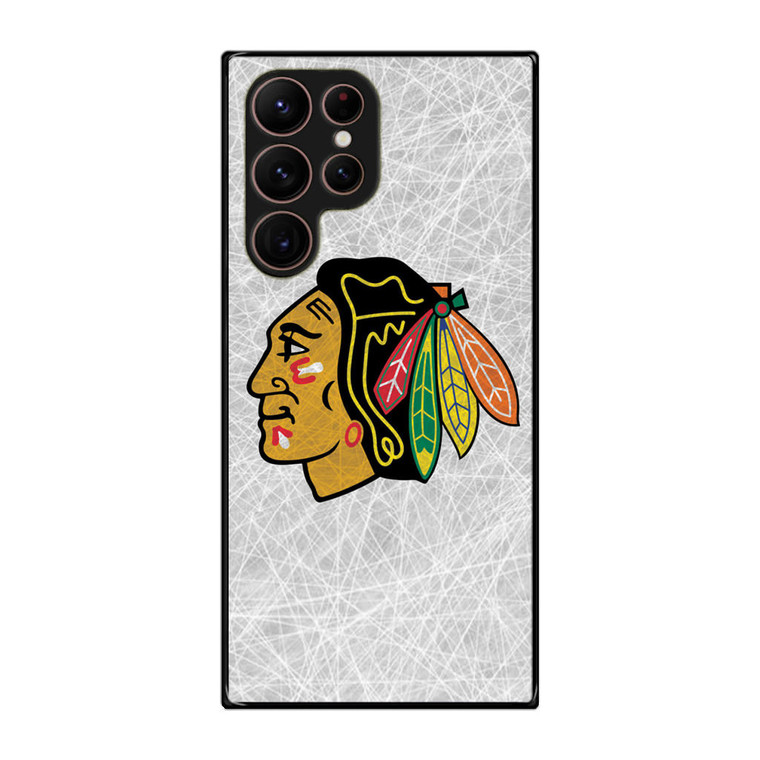 Chicago Blackhawks NHL Samsung Galaxy S22 Ultra Case