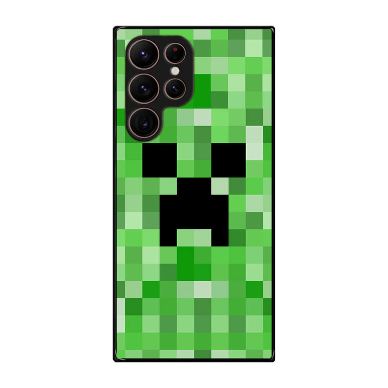 Minecraft Creeper Samsung Galaxy S22 Ultra Case
