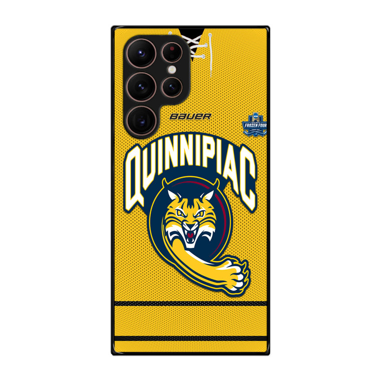 Quinnipiac Bobcats Samsung Galaxy S22 Ultra Case