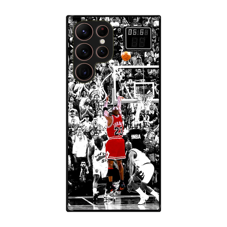 Michael Jordan Shoot in NBA Samsung Galaxy S22 Ultra Case