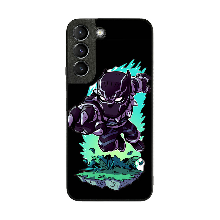 Black Panther Chibi Samsung Galaxy S22 Case