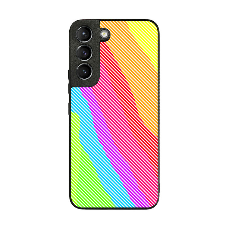 Colorful Stripes1 Samsung Galaxy S22 Case