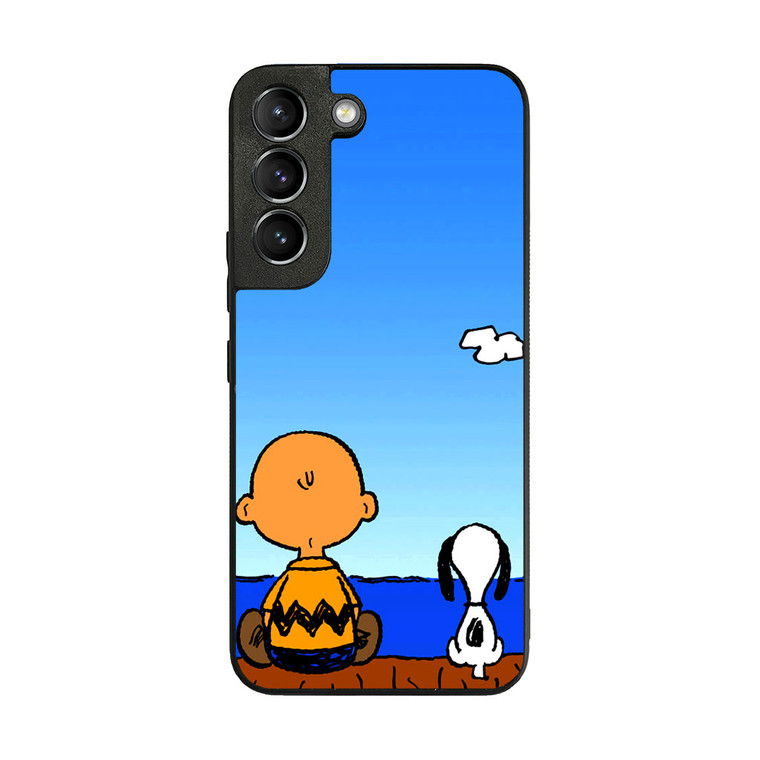 Snoopy Charlie Brown Samsung Galaxy S22 Case