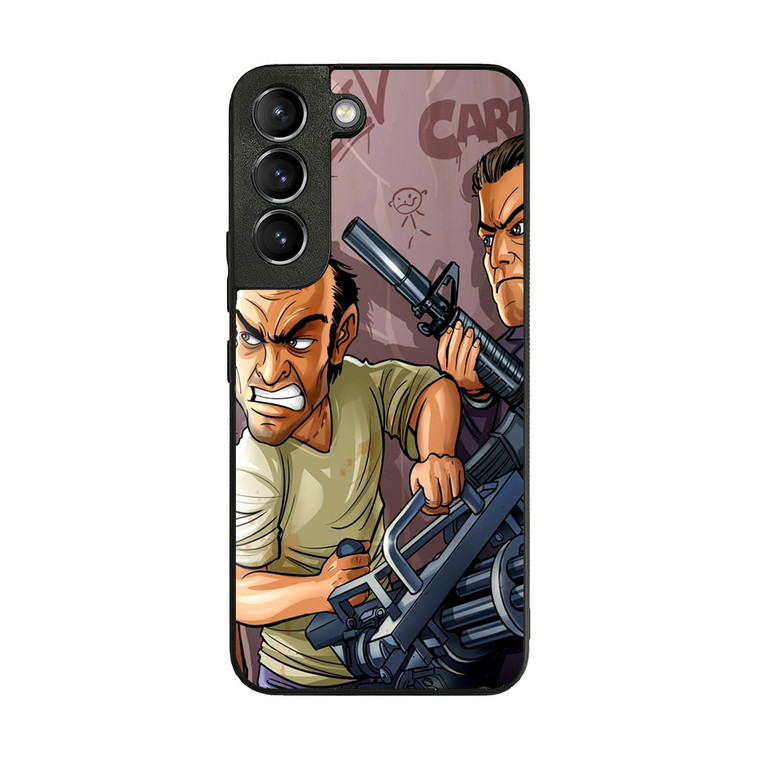 Gta V Game Art Samsung Galaxy S22 Case