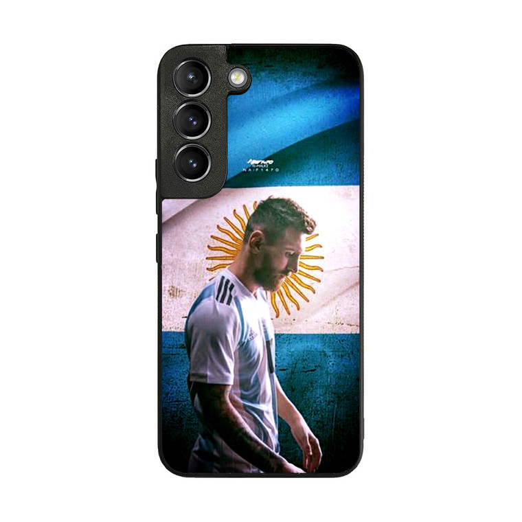 Lionel Messi Argentina Team Samsung Galaxy S22 Case