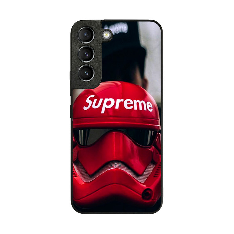 Stormtrooper Supreme Helmet Samsung Galaxy S22 Case