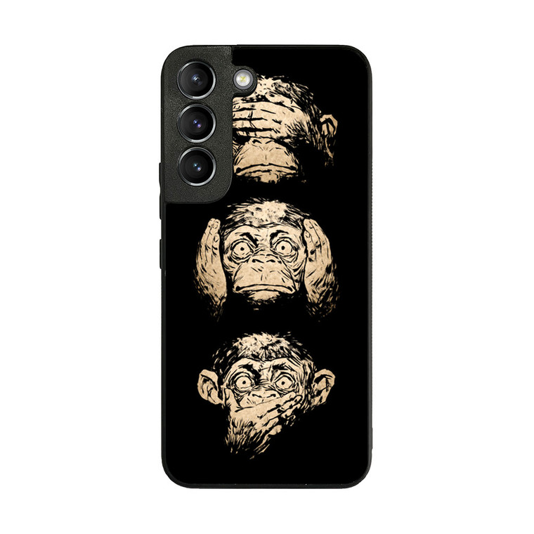 3 Wise Monkey Samsung Galaxy S22 Case