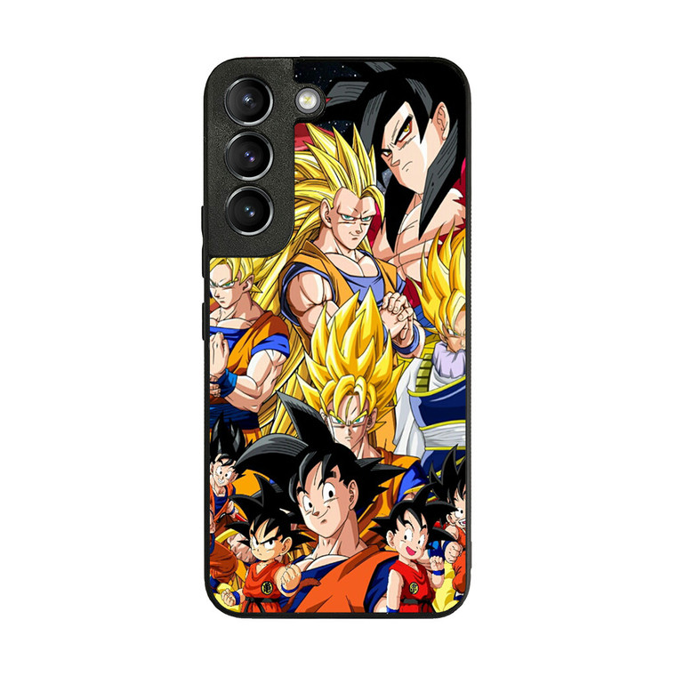 Dragon Ball Z Son Goku Collage Samsung Galaxy S22 Case