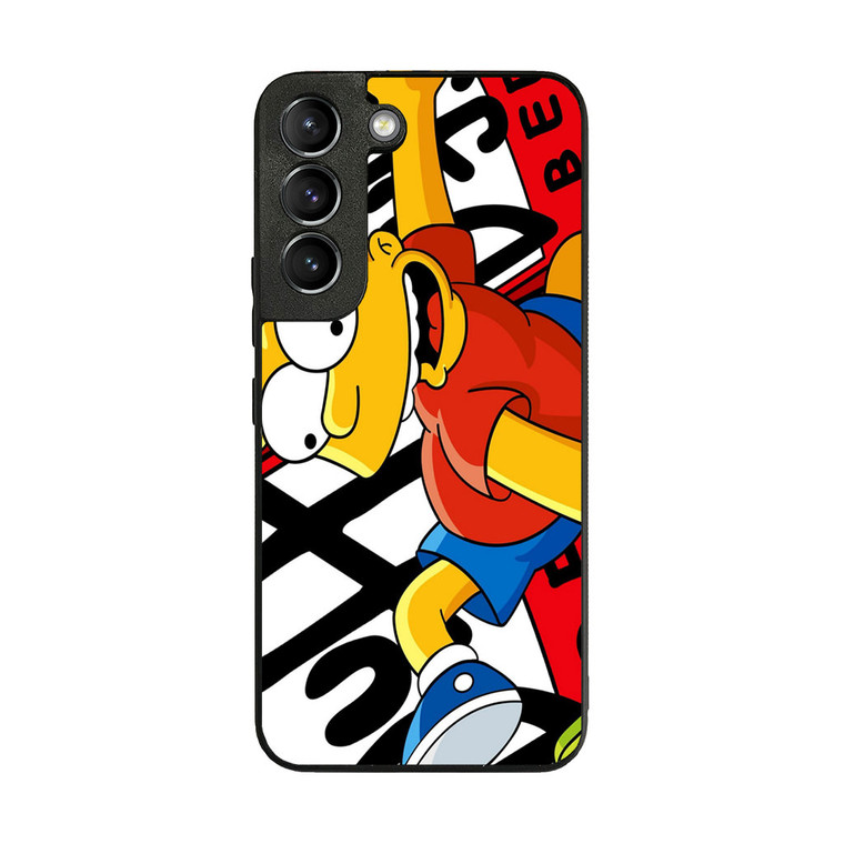 Simpsons Bart Samsung Galaxy S22 Case