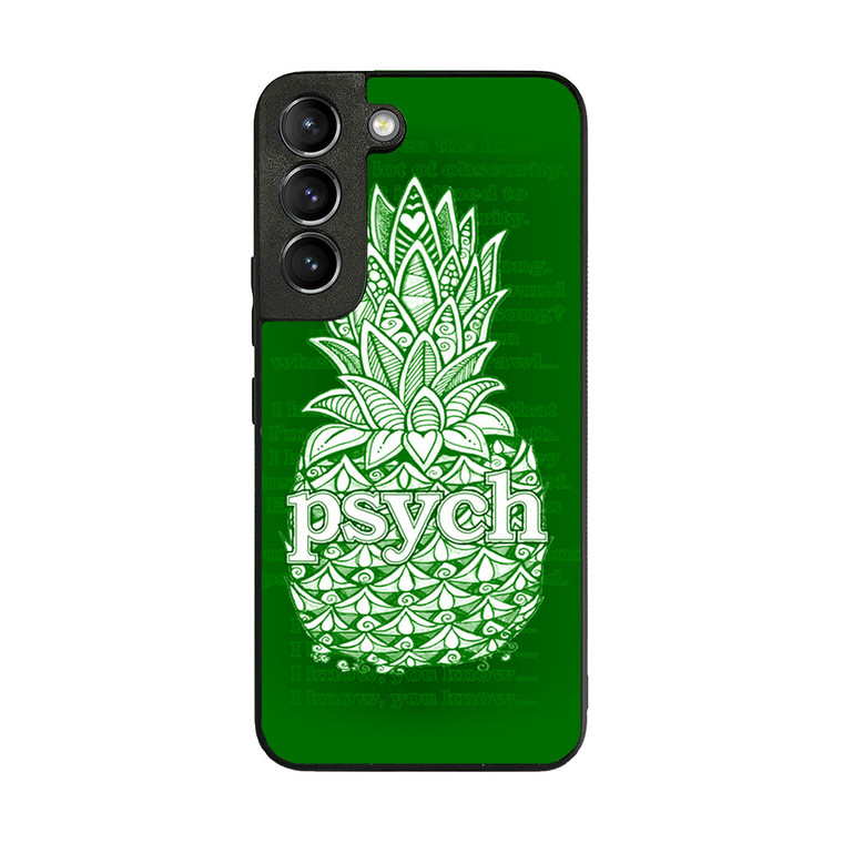 Psych Pineaple Samsung Galaxy S22 Case