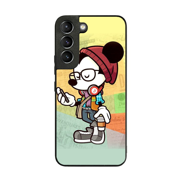 Hipster Mickey Mouse Samsung Galaxy S22 Case