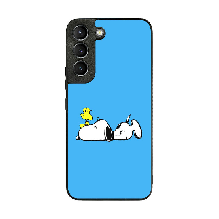 Snoopy And Woodstock Samsung Galaxy S22 Case