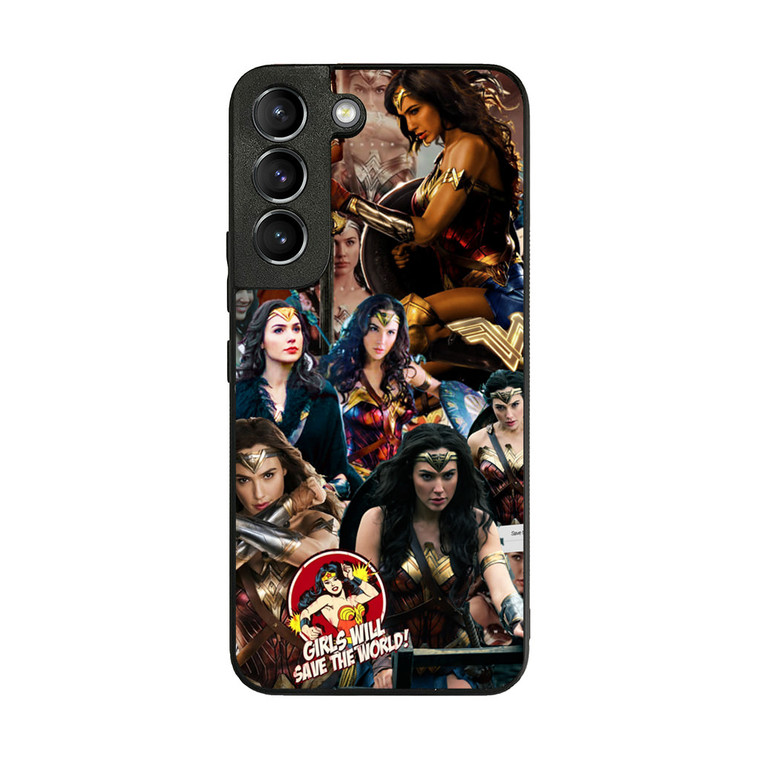 Wonder Woman Collage Samsung Galaxy S22 Case