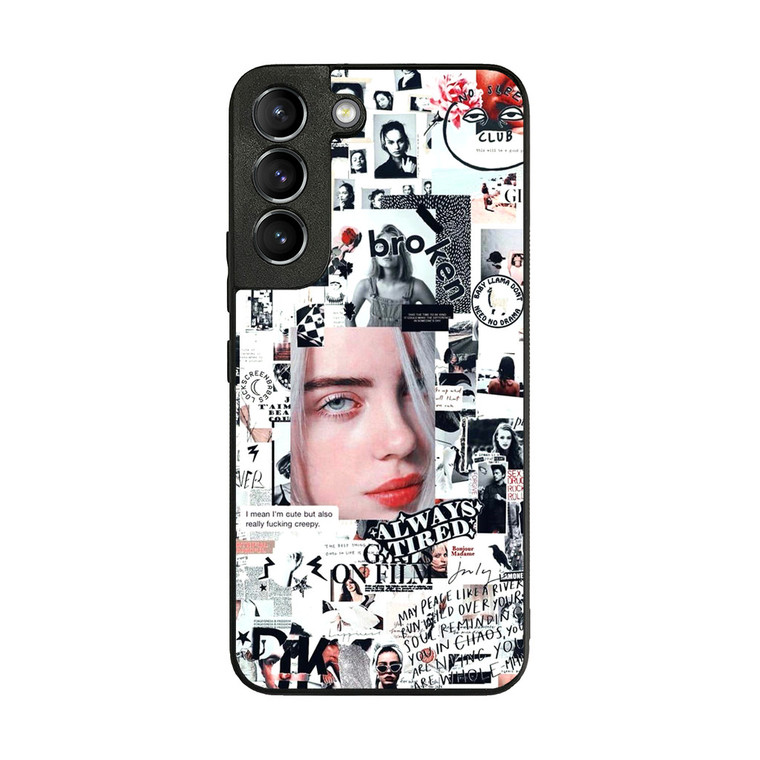 Billie Eilish Collage Samsung Galaxy S22 Case