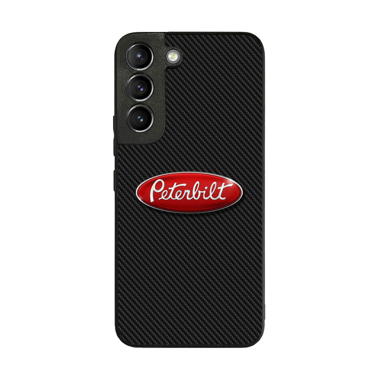 Peterbilt Carbon Logo Samsung Galaxy S22 Case