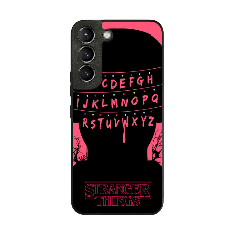 Stranger Things Alphabets Samsung Galaxy S22 Case