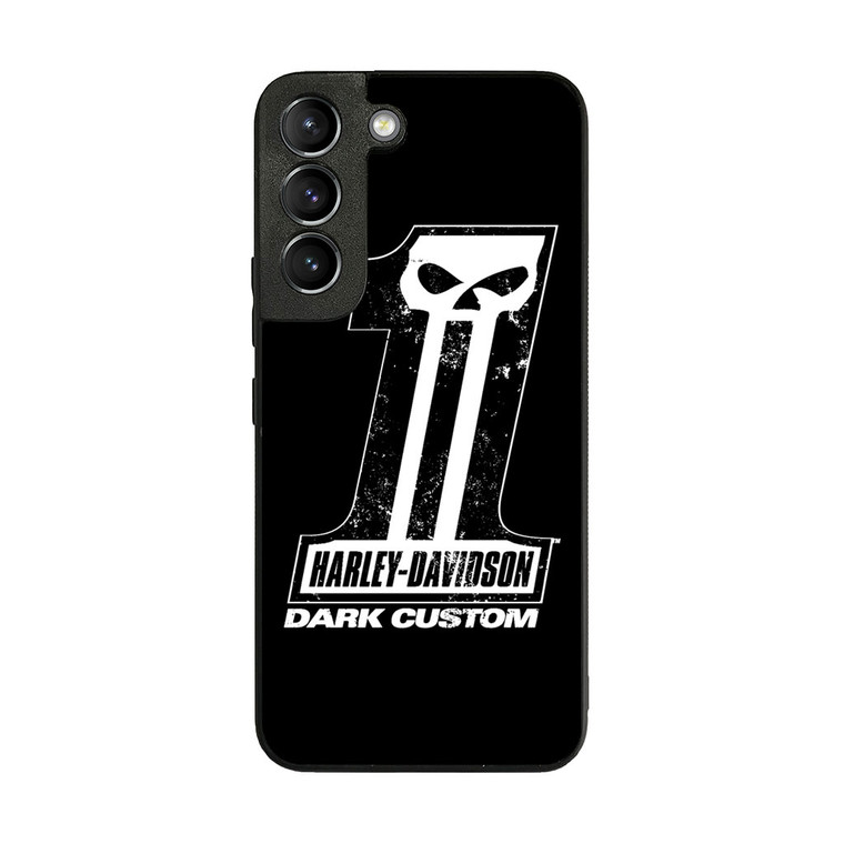 Harley Davidson Dark Custom Samsung Galaxy S22 Case