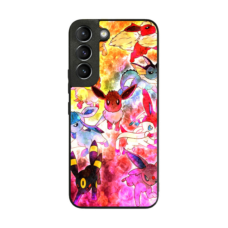 Pokemon Eevee Collage Samsung Galaxy S22 Case