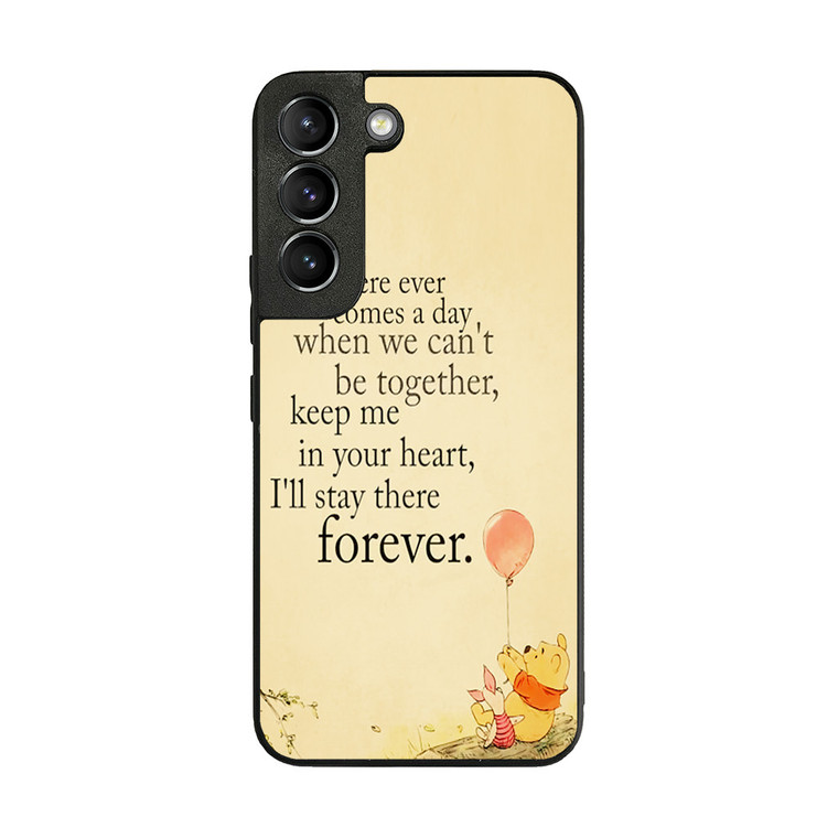 Winnie The Pooh Quotes Samsung Galaxy S22 Case