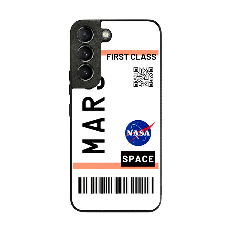 Mars Planet First Class Ticket Samsung Galaxy S22 Case