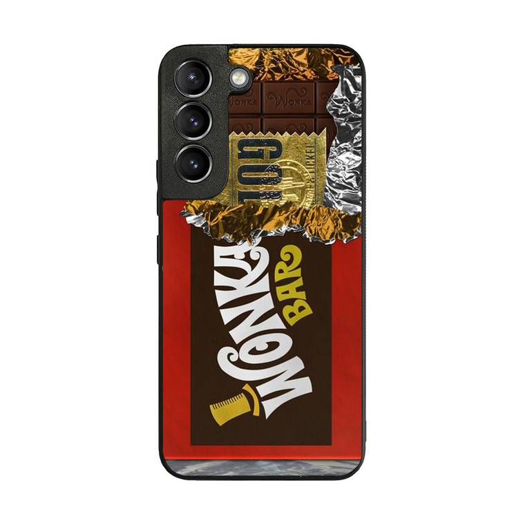 Wonka Chocolate Bar With Golden Ticket Samsung Galaxy S22 Case