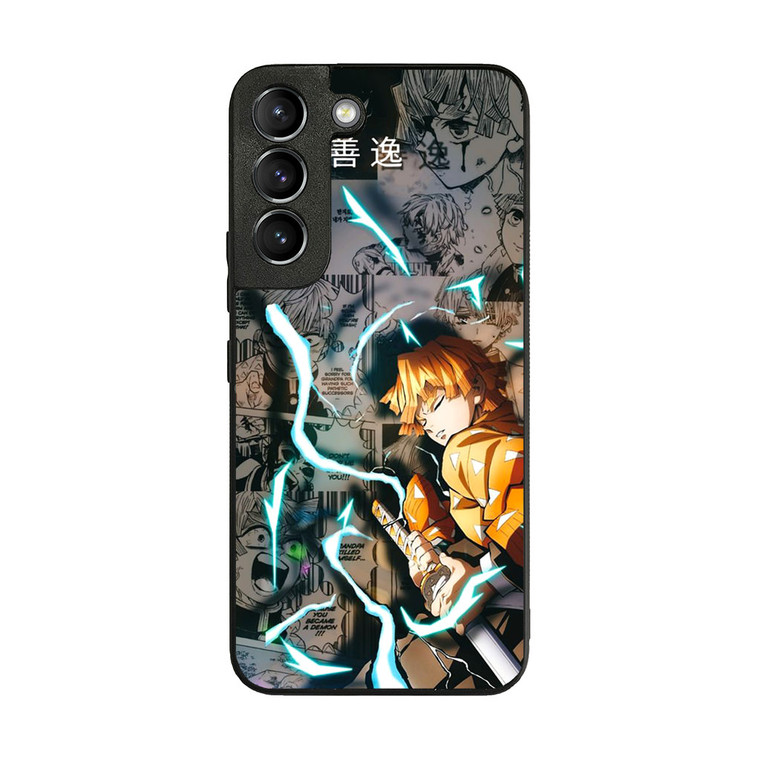 Anime Zenitsu Agatsuma Demon Slayer Samsung Galaxy S22 Case