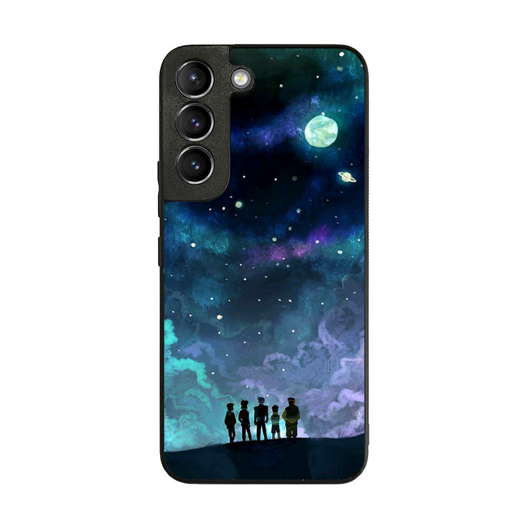 Voltron in Space Nebula Samsung Galaxy S22 Case