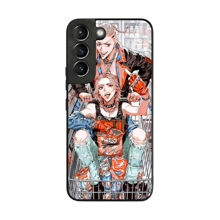 Draken and Mikey Tokyo Revengers Samsung Galaxy S22 Case